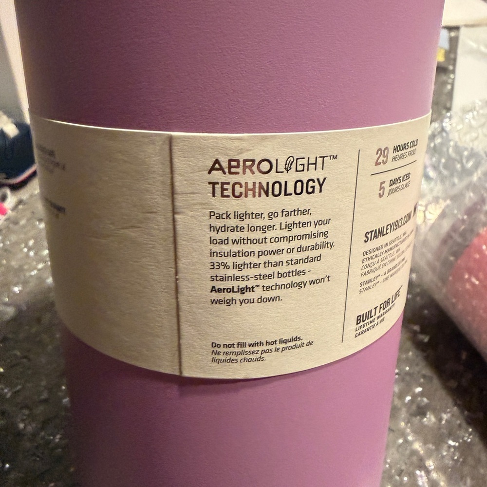NEW Stanley Pink IceFlow Bottle - Picture 5 of 8